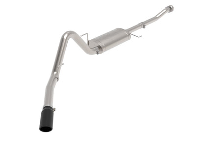 aFe Apollo GT 3in 409 SS Cat-Back Exhaust 2021 Ford F-150 V6 2.7L/3.5L (tt)/V8 5.0L w/ Black Tips 49-43125-B 49-43125-B Photo - Primary