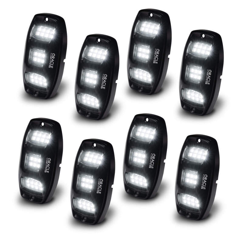 ORACLE Lighting Oracle Underbody RGB+W Wheel Well Rock Light Kit - 8 PCS - ColorSHIFT 5895-339-8 5895-339-8 Photo - out of package