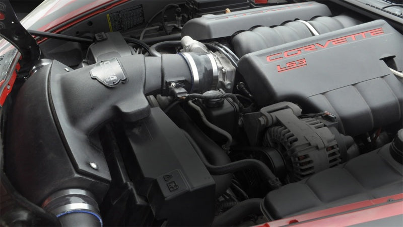 Corsa Performance Chevrolet Corvette 08-13 C6 6.2L/06-09 C6 Z06 7.0L V8 Air Intake 45962 Photo - Mounted