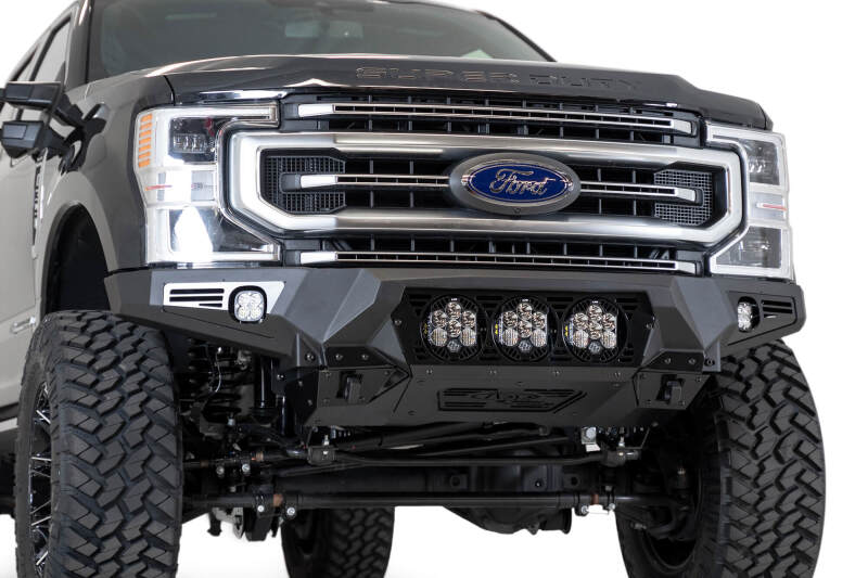 Addictive Desert Designs 17-20 Ford Super Duty Bomber Front Bumper w/ Mounts For 3 Baja Designs LP6s F160014100103 F160014100103 Photo - Primary
