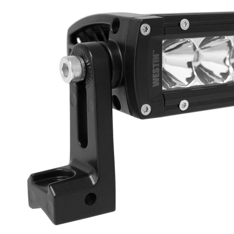 Westin Xtreme LED Light Bar Low Profile Single Row 40 inch Flex w/5W Cree - Black 09-12270-40S 09-12270-40S Photo - Unmounted