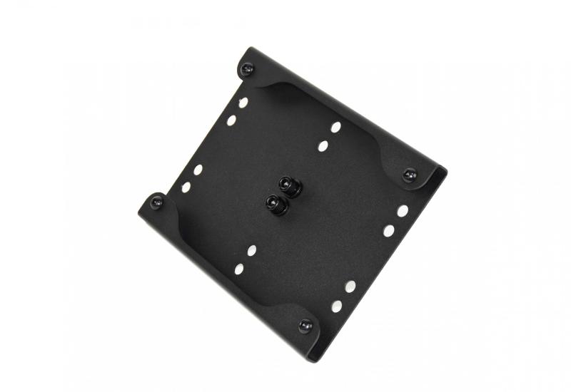 Kentrol 07-18 Jeep Shackle Mounted License Plate Bracket Wrangler JK - Textured Black 80706 80706 Photo - Primary