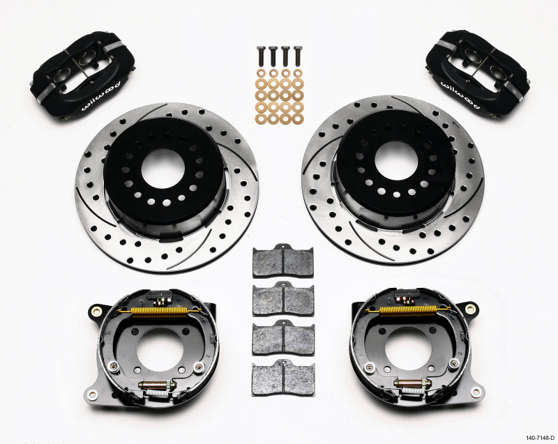 Wilwood FDL P/S Park Brake Kit, Drilled, 93-97 Camaro/Firebird 140-7148-D Photo - Primary
