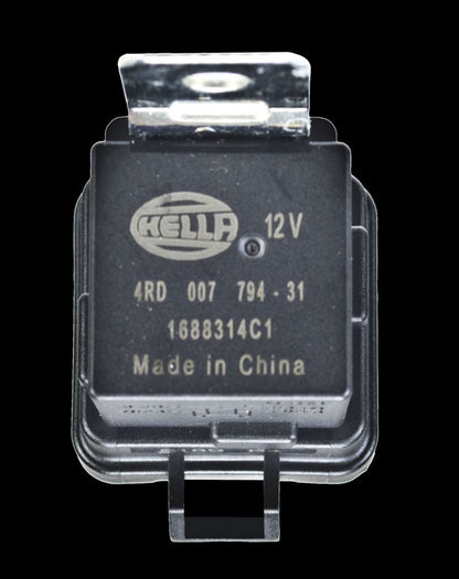 Hella 12V 20/40 Amp SPDT RES Relay with Weatherproof Bracket - Single 007794311 007794311 Photo - Close Up