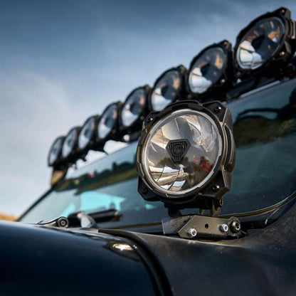 KC HiLiTES Gravity Titan LED 6in. - Pair Pack (Spot Beam) 91401 91401 Photo - lifestyle view