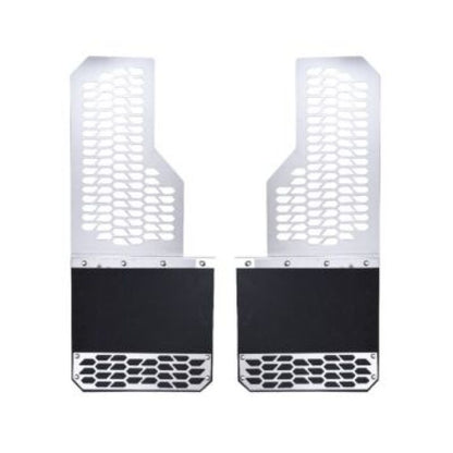 Putco 2020 Chevy Silv/Sierra HD (Front or Rear) - Set of 2 Mud Skins - Brushed SS w/ Hex Shield 78120 78120 User 1