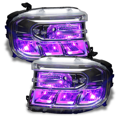 ORACLE Lighting Oracle 2022 Ford Maverick RGB Headlight Demon Eye Kit - ColorSHIFT w/o Controller 1469-334 1469-334 User 1