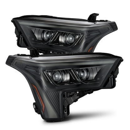 AlphaRex 22-23 Toyota Tundra LUXX-Series Headlights Alpha-Blk w/White DRL - Req 810029 OR 810030 880863 880863 Photo - Primary