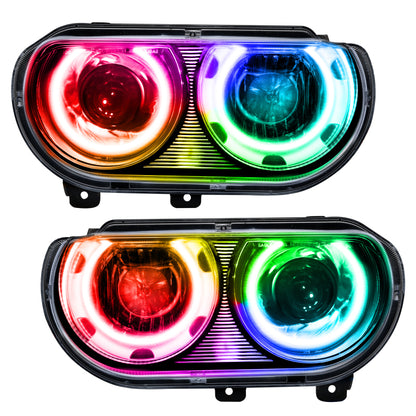ORACLE Lighting Oracle 08-14 Dodge Challenger SMD HL (HID Style) - ColorSHIFT 7132-330 7132-330 Photo - in package
