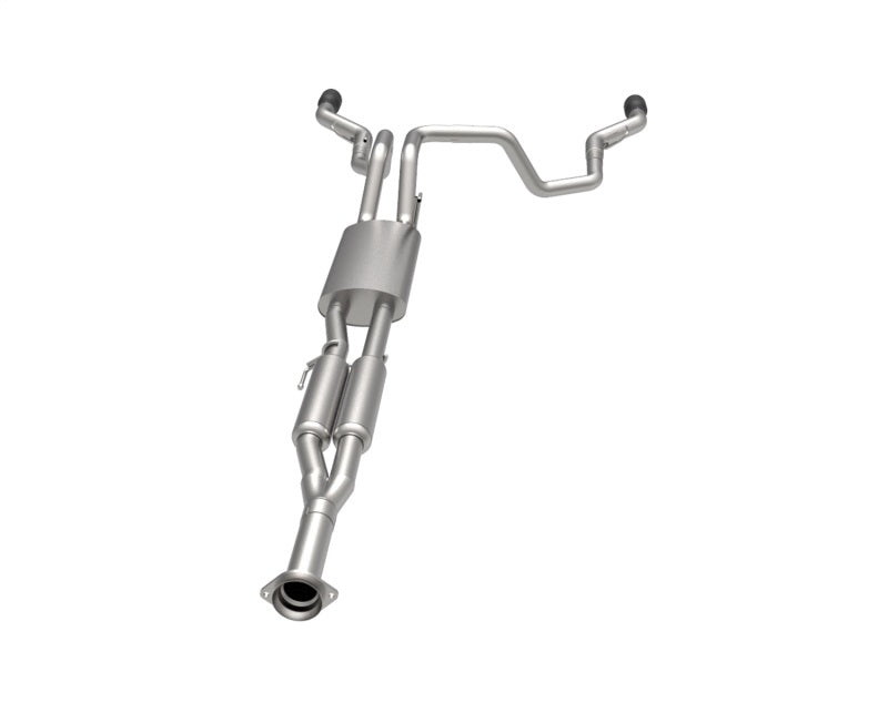 Kooks Headers Kooks 21+ Ford F150 2.7/3.5/5.0L 3in Dual Cat-Back Rear Exit Exhaust w/BlackTips 13704220 13704220 Photo - Unmounted