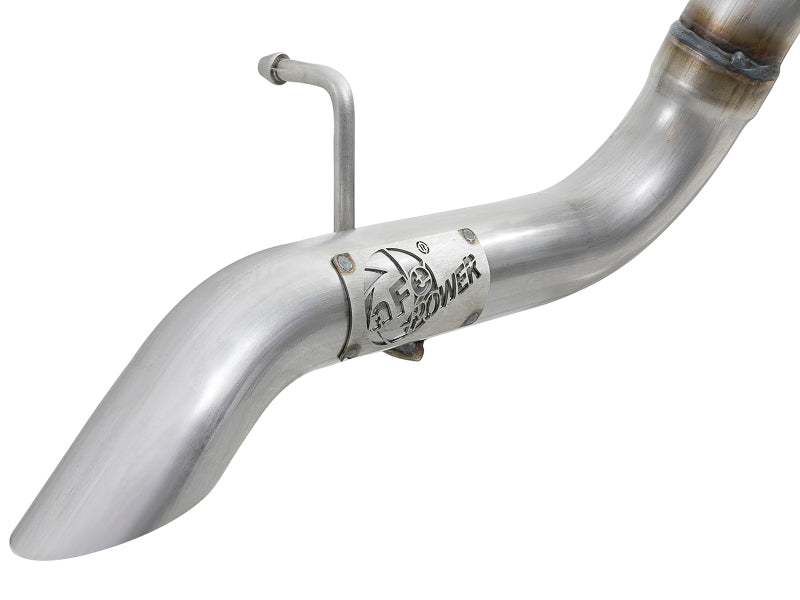 aFe MACH Force-Xp 2.5in 409 SS Catback High-Tuck Exhaust 18-21 Jeep Wrangler (JL) 3.6L 4-Door 49-48065-1 49-48065-1 Photo - Unmounted