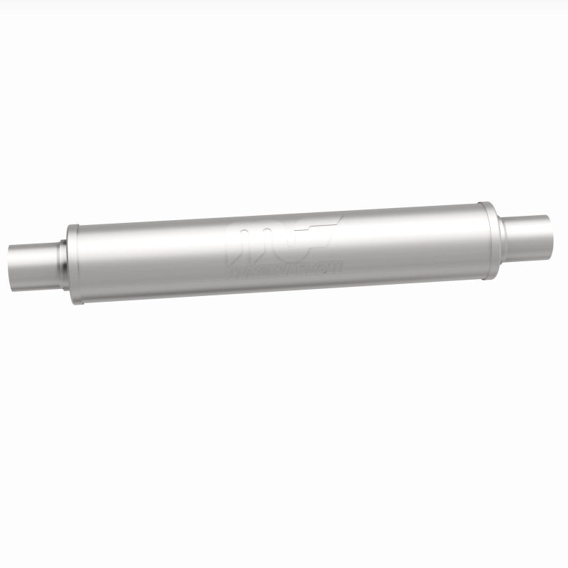 MagnaFlow 4" Round Center/Center Straight Through Performance Muffler 10435 360 Degree Image Set