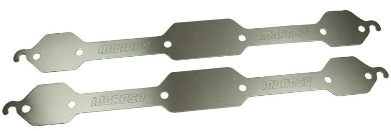 Moroso Chevy LT1 Exhaust Block Off Storage Plate - Pair 25158 25158 User 1