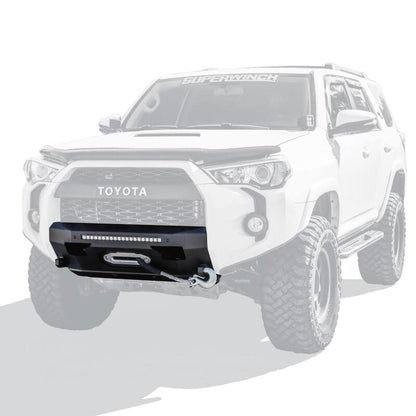 Westin Universal Pro-Series Front Bumper - Textured Black 58-411155 58-411155 Photo - Mounted