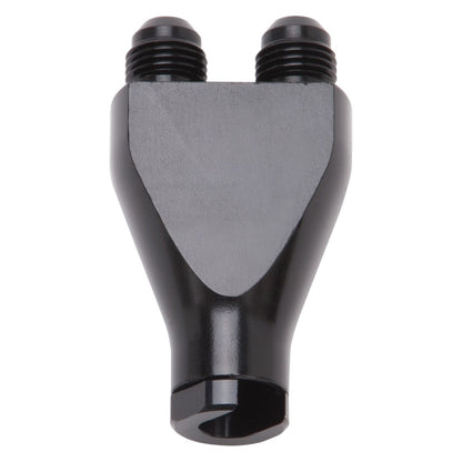 Russell 3/8 inch EFI SAE Q.D. Female To -6 AN Male (Dual) 644143 Photo - Primary