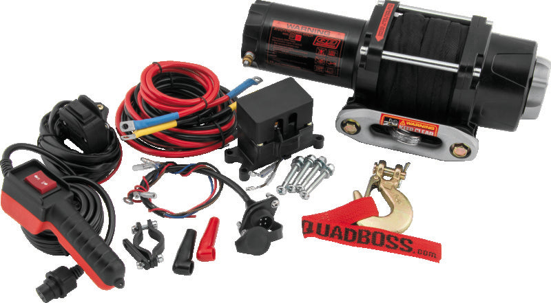 QuadBoss Winch 3500Lb W/Synthetic Qb 608703 608703 User 1
