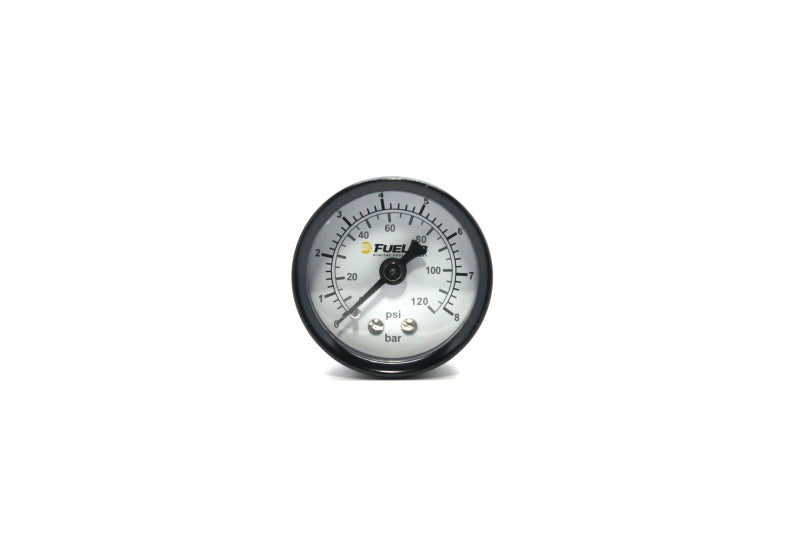 Fuelab 1.5 Inch Fuel Pressure Gauge EFI, Range 0-120psi DUAL BAR/PSI Scale 71511 Photo - Primary
