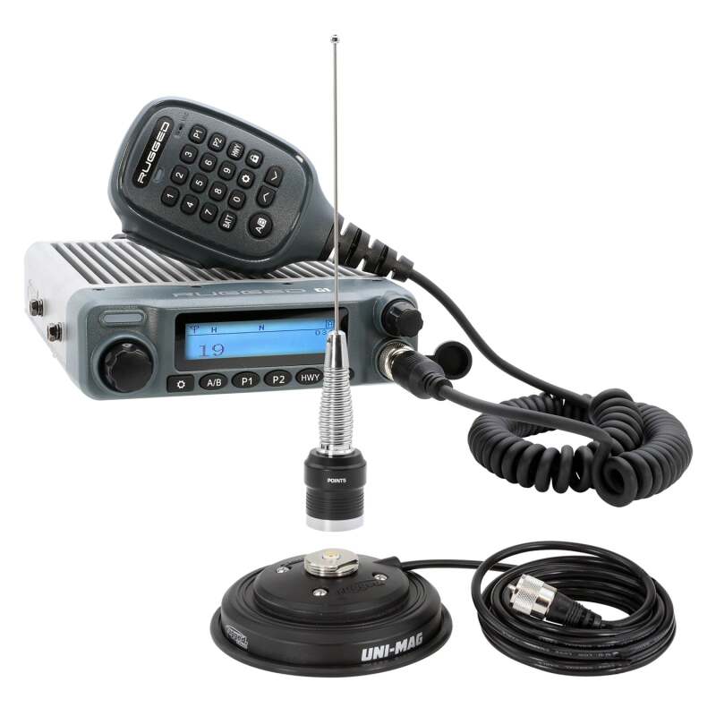 Rugged Radios Radio Kit - G1 ADVENTURE SERIES Waterproof GMRS Mobile Radio with Antenna RK-G1 RK-G1 Photo - Primary