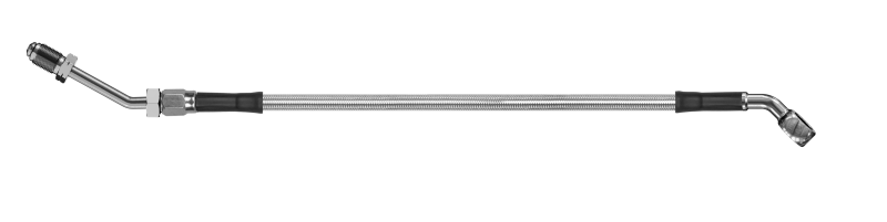 Goodridge 70in Universal Clutch Line w/SS Fittings & Clear Hose - 45Deg Banjo w/M10 Fitting HD3045-1CC-CL70 HD3045-1CC-CL70 Photo - Primary