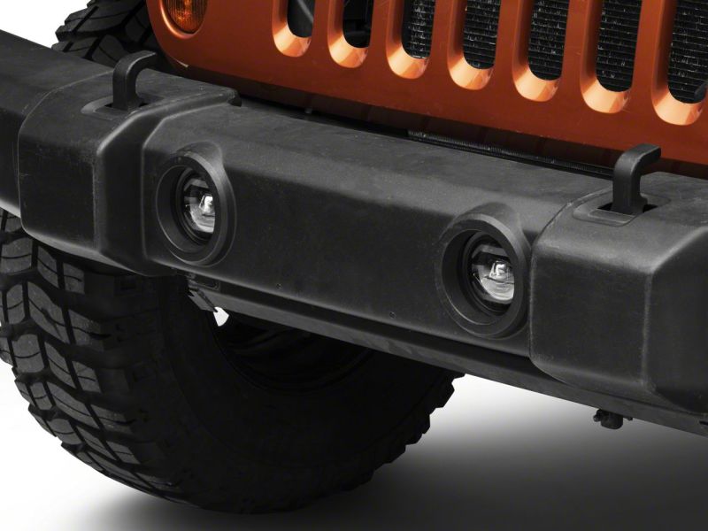 Raxiom 10-23 Jeep Wrangler JK & JL Axial Series LED DRL Fog Lights J127019 J127019 Photo - Close Up