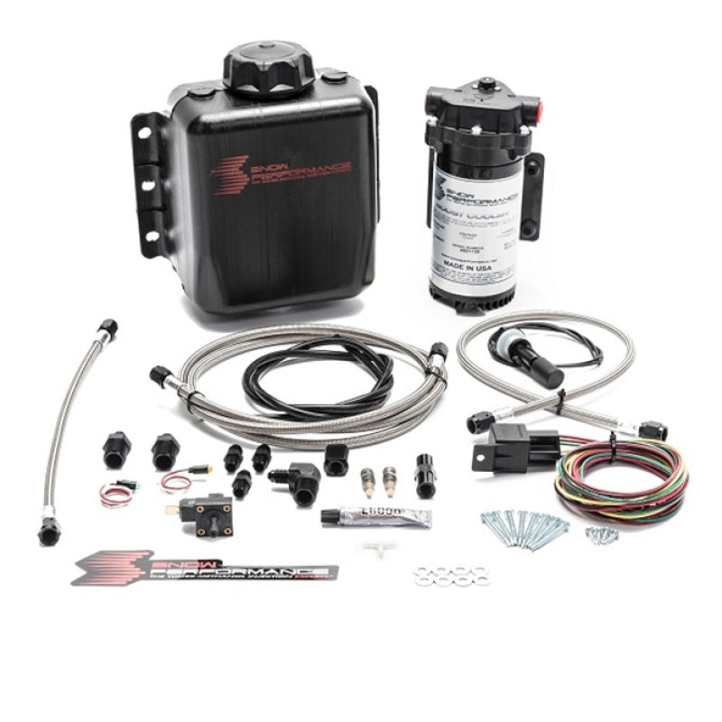 Snow Performance Stg 1 Boost Cooler F/I Water Injection Kit (Incl. SS Braided Line and 4AN Fittings) SNO-201-BRD SNO-201-BRD Photo - Primary