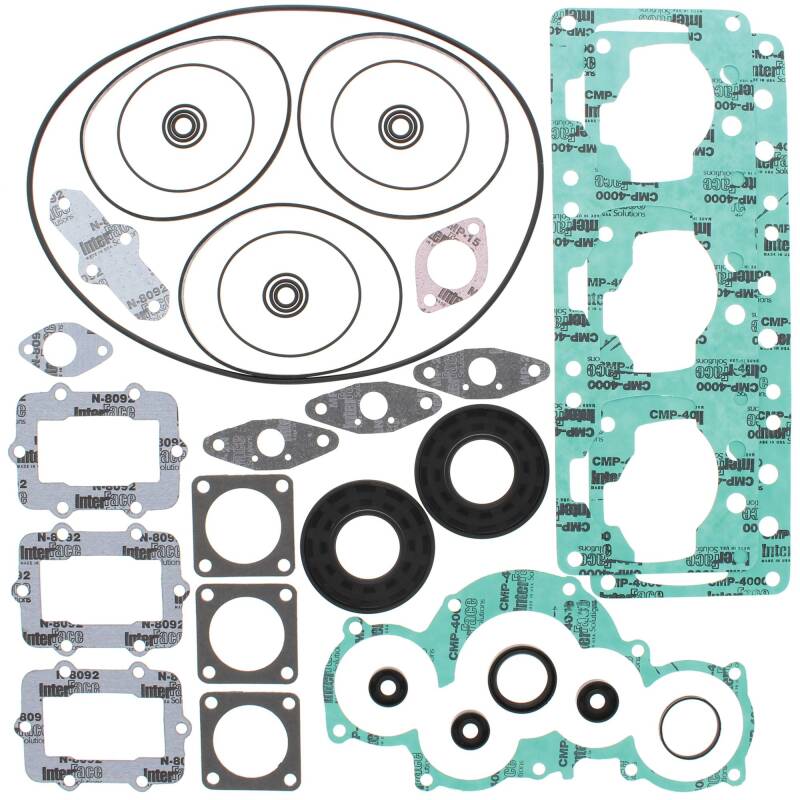 Vertex Pistons Vertex Gaskets 98-00 Ski-Doo Formula III 700 Complete Gasket Kit w/ Oil Seals 711222 711222 Photo - Primary