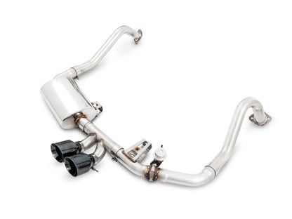 AWE Tuning Porsche 718 Boxster / Cayman SwitchPath Exhaust (PSE Only) - Diamond Black Tips 3025-33020 3025-33020 Photo - Primary