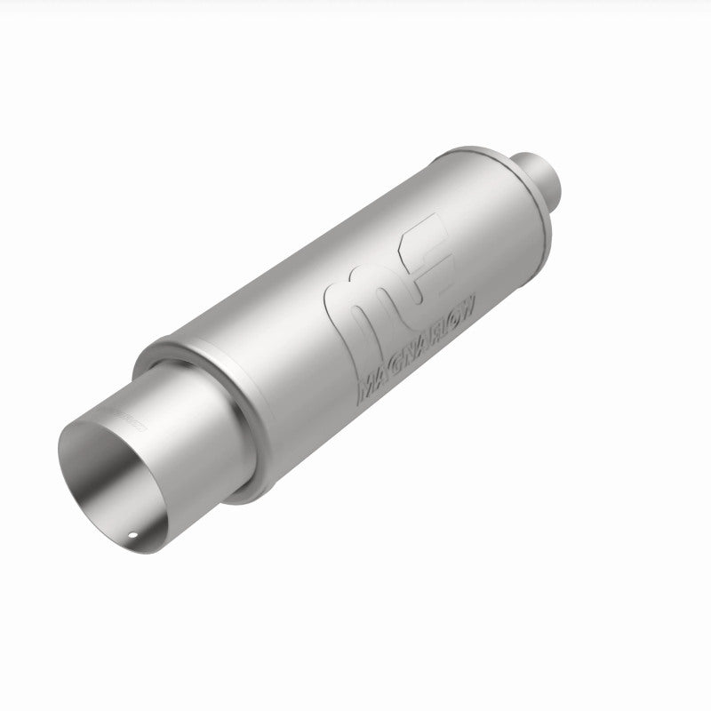 MagnaFlow 5" Round Center/Center Performance Muffler With Tip 14857 360 Degree Image Set