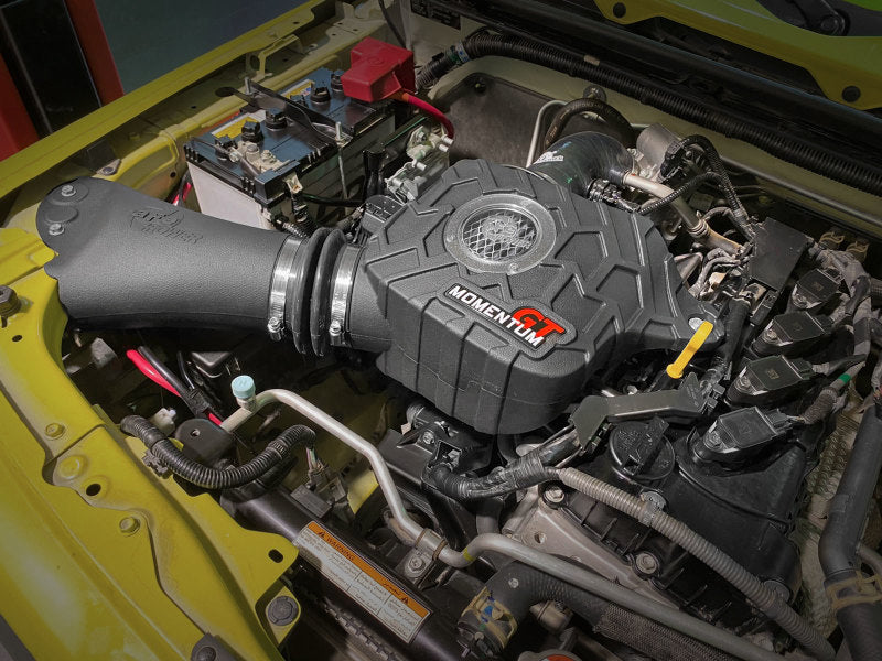 aFe 19-20 Suzuki Jimny 1.5L Momentum GT Cold Air Intake w/ Pro DRY S Media 50-70046D 50-70046D Photo - Mounted