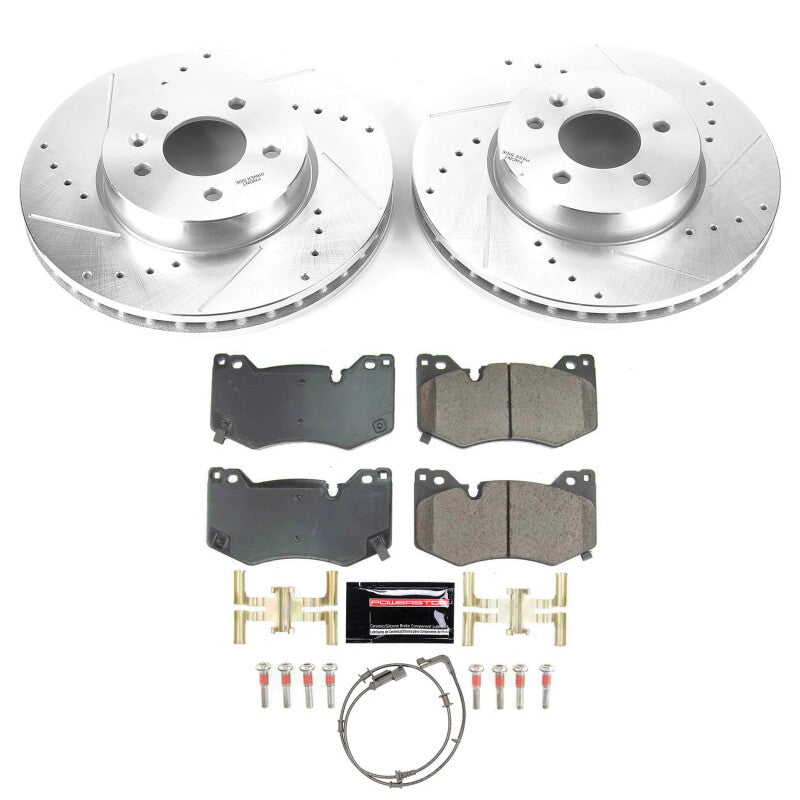 PowerStop Power Stop 20-22 Cadillac CT4 Front Z23 Evolution Brake Kit K9074 K9074 Photo - Primary