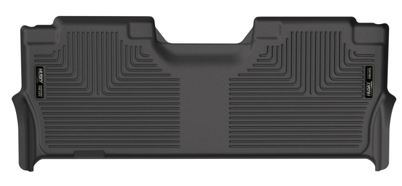 Husky Liners 2017 Ford Super Duty (Crew Cab) WeatherBeater Black Rear Floor Liners 14401 Photo - Primary
