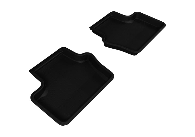 3D MAXpider 2007-2017 Jeep Compass/Patriot Kagu 2nd Row Floormats - Black L1JP00821509 L1JP00821509 Photo - Primary