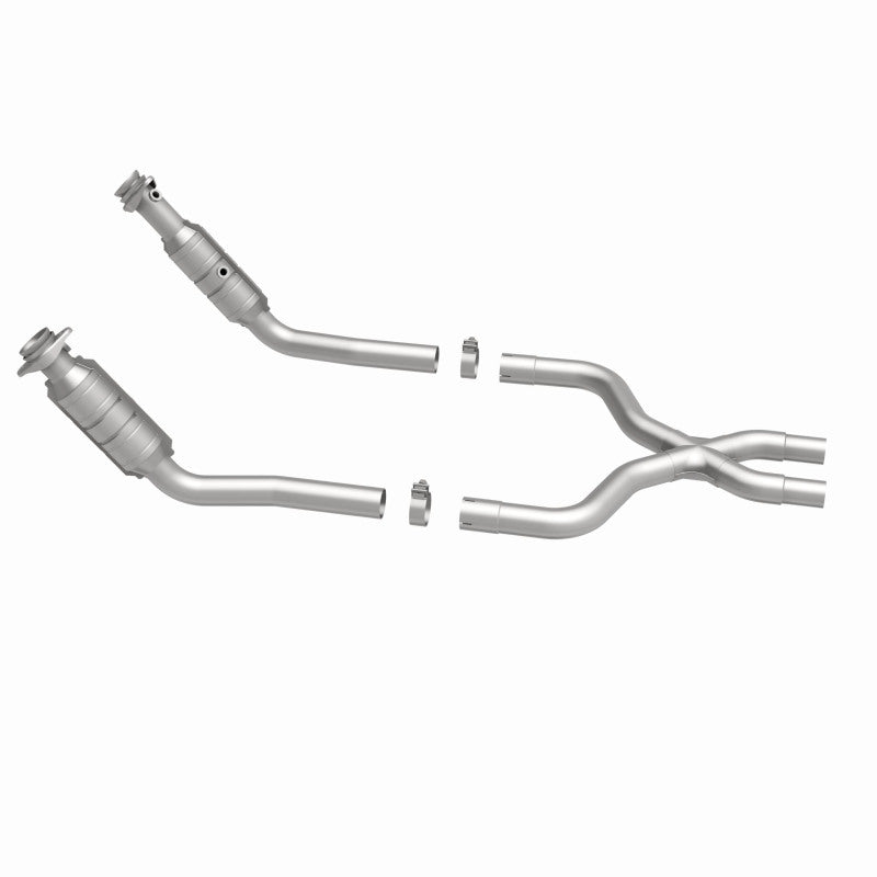 MagnaFlow Ford Mustang OEM Grade Federal / EPA Compliant Direct-Fit Catalytic Converter 49977 360 Degree Image Set