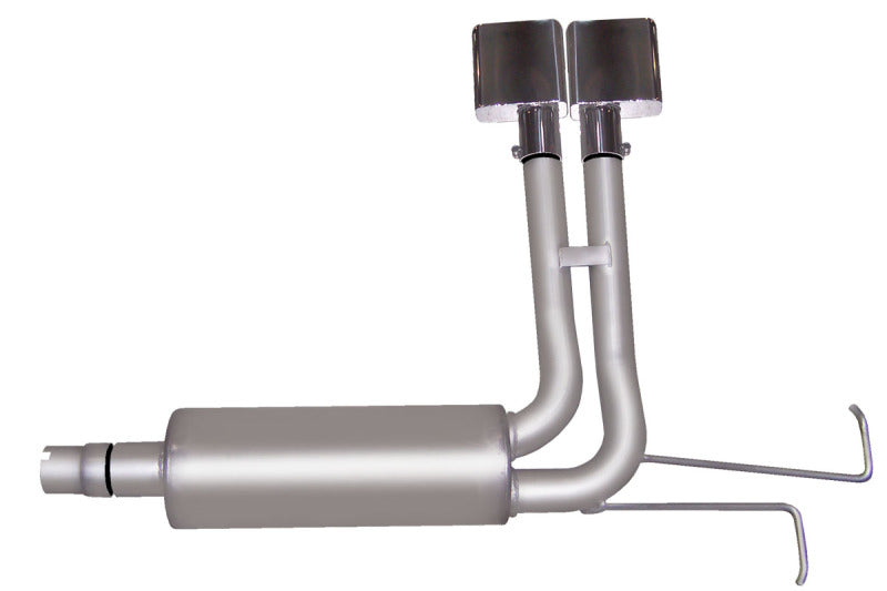 Gibson 94-96 Dodge Ram 1500 Base 3.9L 2.5in Cat-Back Super Truck Exhaust - Aluminized 6510 6510 Photo - Primary