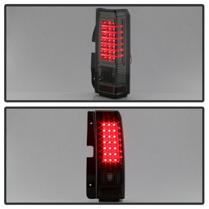 SPYDER Xtune Hummer H3 06-09 ( Non H3T ) LED Tail Lights Smoke ALT-ON-HH306-LED-SM 5013064 5013064 Photo - Unmounted