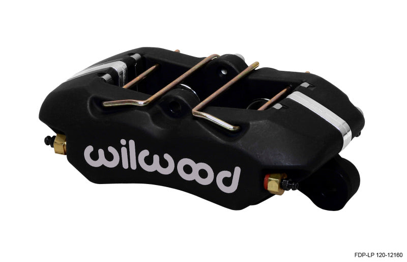 Wilwood Caliper-FDP-LP, 5.25" Mount - Black Ano 1.12" Pistons, .81" Disc 120-12160 Photo - Primary