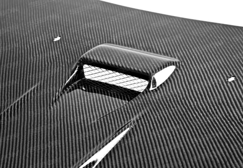 Seibon 08-12 Mitsubishi Evo X Carbon Fiber Hood HD0809MITEVOX-DV Photo - Primary