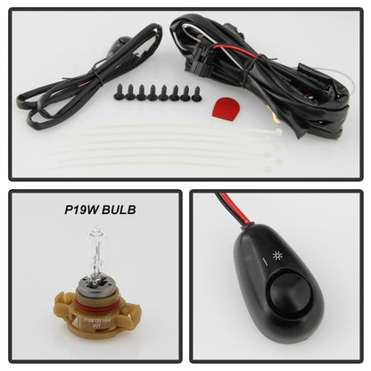 Spyder Ford Eacape 2007-2012 OEM Fog Lights w/Universal Switch- P19W(Included) - Clear 5086426 5086426 Photo - Unmounted