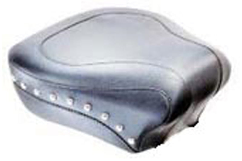 Mustang Motorcycle Mustang 84-06 Harley Standard Rear Tire Wide Touring Passenger Seat w/Studs - Black 75509 75509 Photo - Primary