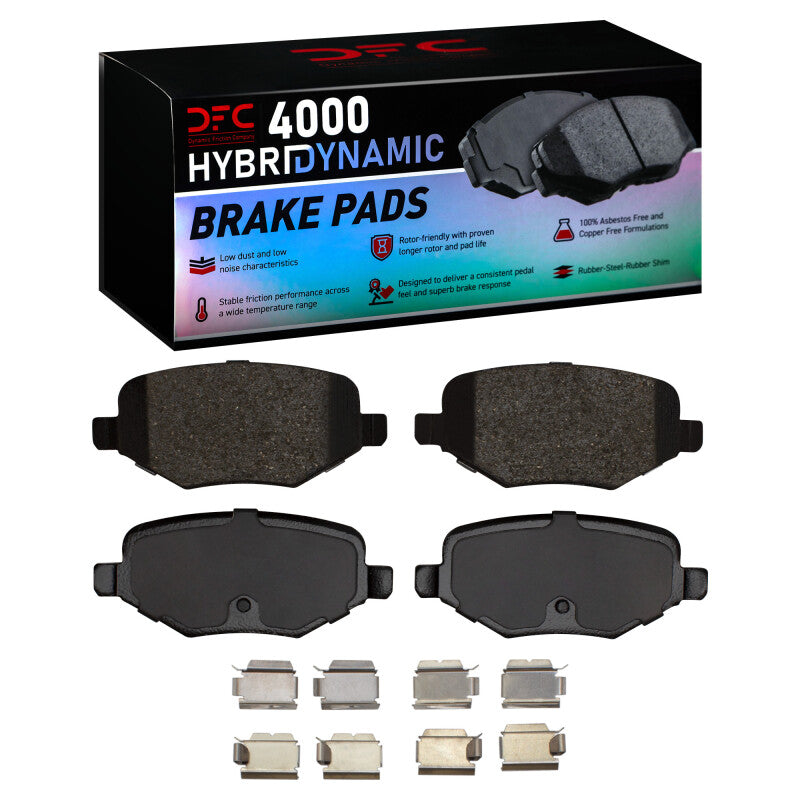 DFC DFC 4000 HybriDynamic Brake Pads Brakes, Rotors & Pads Brake Pads - OE main image