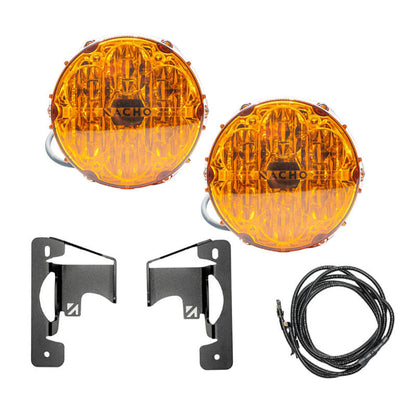 ARB Jeep JL/JT Nacho SAE Only Amber Plug N Play Fog Light Kit (Bumper Kit) V3JW2KASO V3JW2KASO Photo - Primary