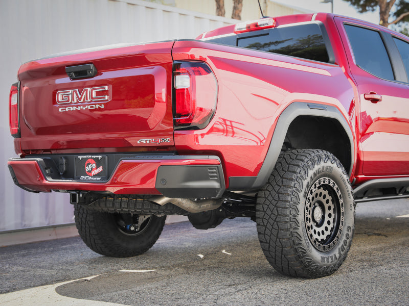 aFe 23-24 GM Colorado/Canyon L4-2.7L (t) Vulcan Series 3in 409 SS Cat-Back Exhaust System 49-44143 49-44143 Photo - Mounted