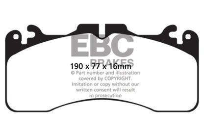 EBC Disc Brake Pad Set DP31867C Photo - Primary
