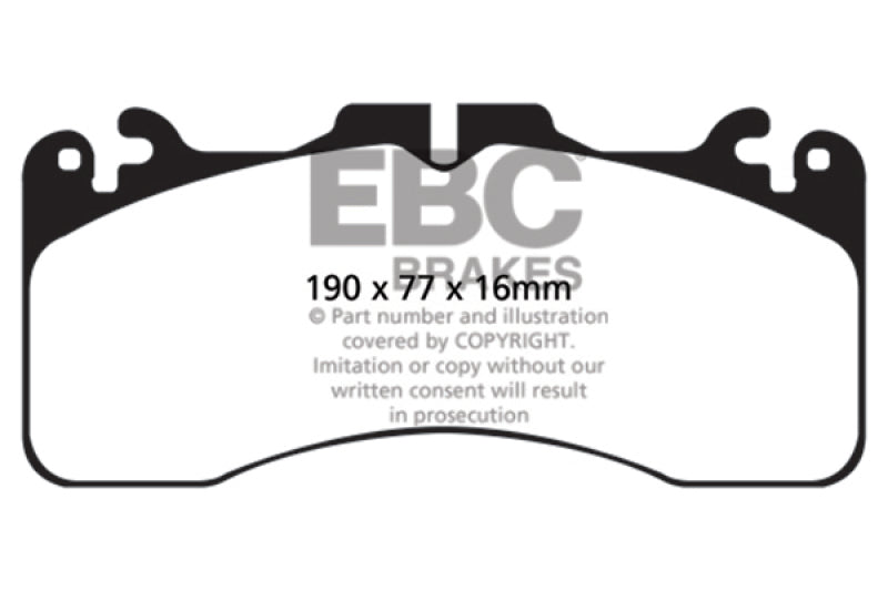 EBC Disc Brake Pad Set DP41867R Photo - Primary