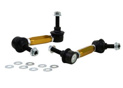 Whiteline Sway Bar Link Kit Heavy Duty Adj Steel Ball Audi A3 2006-2012 KLC141 Photo - Primary