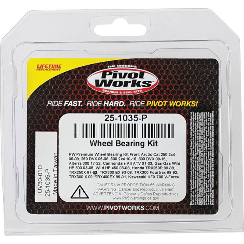 Pivot Works Pw Premium Wheel Bearing 25-1035-P 25-1035-P Photo - Primary