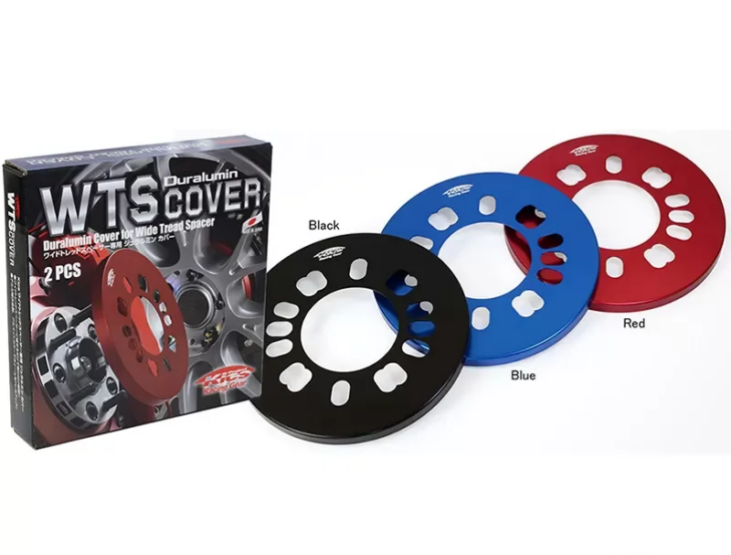 Project Kics Blue Duralumin Cover For Wide Tread Spacer (2 Pcs) WTSCU WTSCU User 1