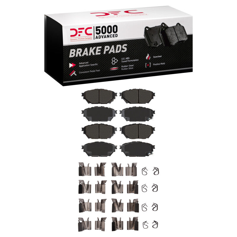 DFC DFC 5000 Advanced Semi Met Brake Pads Brakes, Rotors & Pads Brake Pads - OE main image