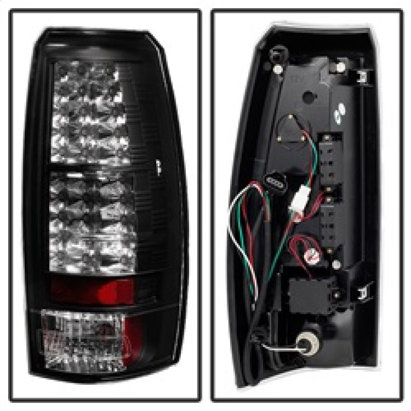 Spyder Chevy Avalanche 07-13 LED Tail Lights Black ALT-YD-CAV07-LED-BK 5032461 5032461 Photo - Unmounted