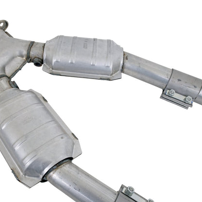 BBK Performance 99-04 Mustang 4.6L 2.5 X-Pipe W/ Converters 1670 Photo - Unmounted